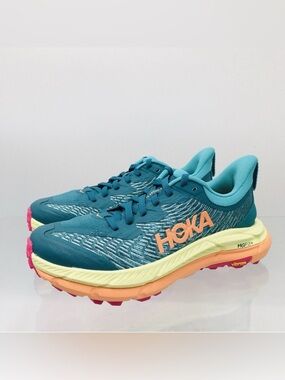 Hoka One One - Mafate Speed 4 - Deep Lake /Ceramic -Men’s Running Shoes 10.5D